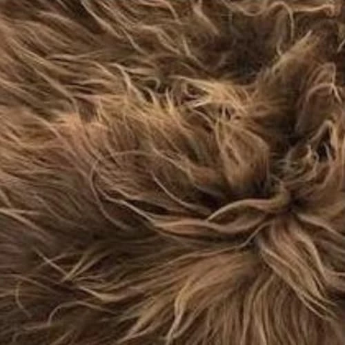 Maison Thuret Housses De Chaises Et Galettes De Chaises Galette De Chaise En Peau De Mouton Islandais Marron 37 X 37 Cm – Image 3