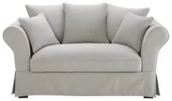 Maisons Du Monde Housses De Canapé Housse De Canapé 2 Places Gris Clair