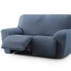 Eysa Housses De Canapé Housse De Canapé 2 Places Relax Extensible Bleu 150 - 200