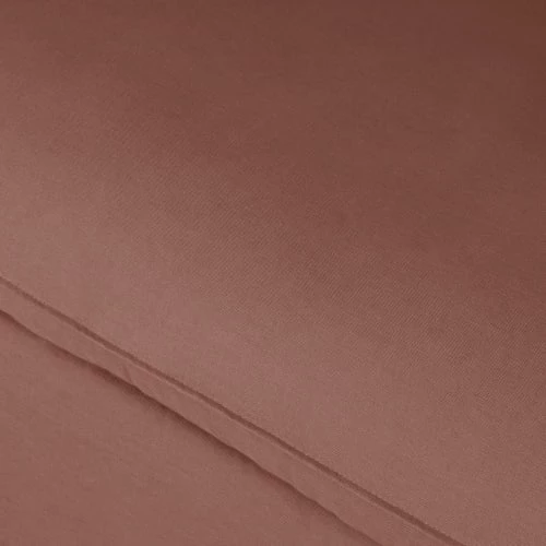 Maisons Du Monde Housses De Canapé Housse De Canapé Convertible 2 Places En Lin Supérieur Rouge Rhubarbe – Image 4