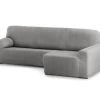 Eysa Housses De Canapé Housse De Canapé En L Droite Extensible Gris Clair 250 - 360 Cm