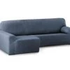 Eysa Housses De Canapé Housse De Canapé En L Gauche Extensible Bleu 250 - 360 Cm