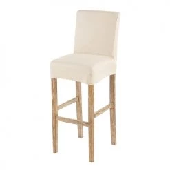 Maisons Du Monde Housses De Chaises Et Galettes De Chaises Housse De Chaise De Bar En Lin