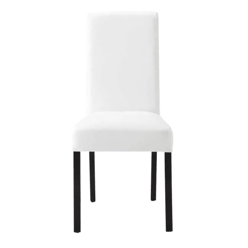 Maisons Du Monde Housses De Chaises Et Galettes De Chaises Housse De Chaise En Coton Ivoire – Image 2