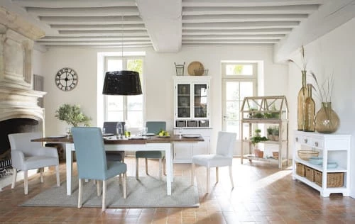 Maisons Du Monde Housses De Chaises Et Galettes De Chaises Housse De Chaise En Lin Lavé Grise – Image 6