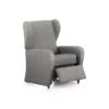 Eysa Housses De Fauteuil Housse De Fauteuil Relax Extensible Gris Clair 60 - 85 Cm