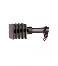 Wadiga Accessoires Rideaux Et Stores Tringle à Rideaux Extensible Métal Noir Carré 120 à 210cm